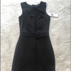 Black French Connection fitted dress